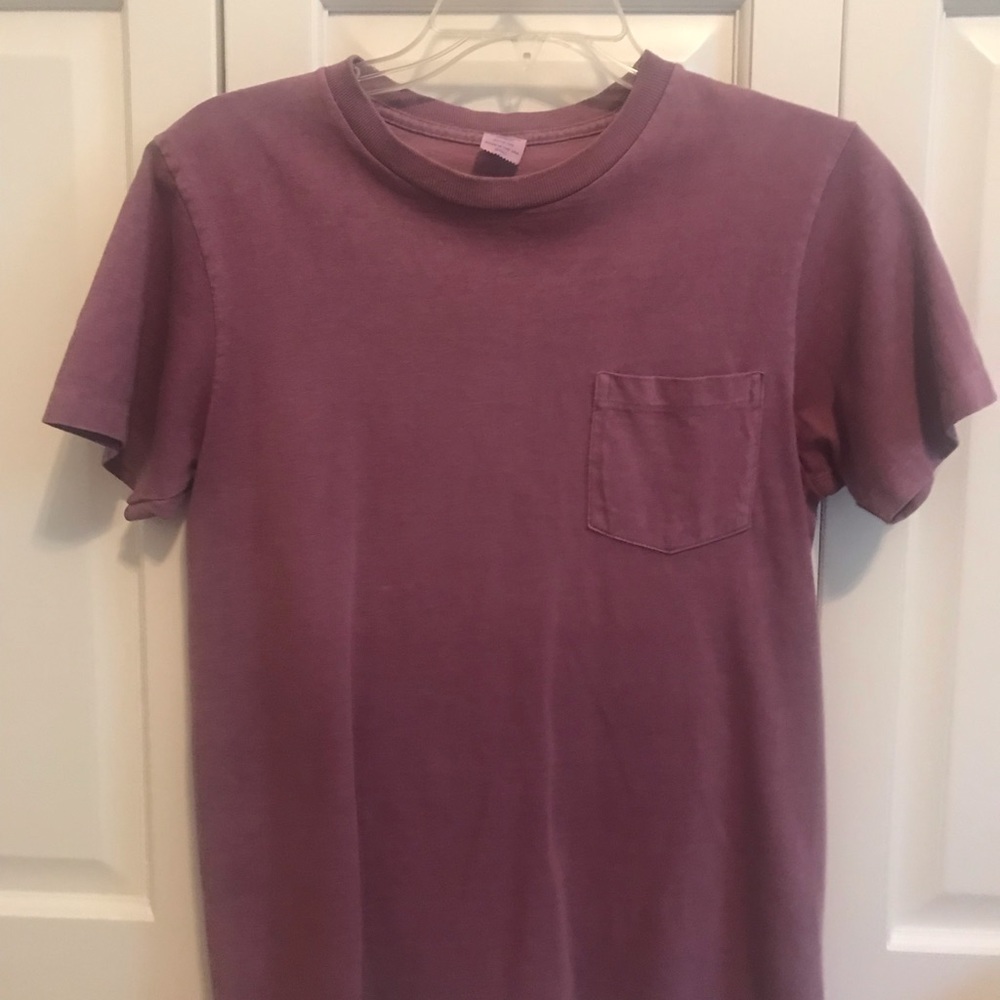 Lavender Velva-Sheen T-Shirt with Pocket